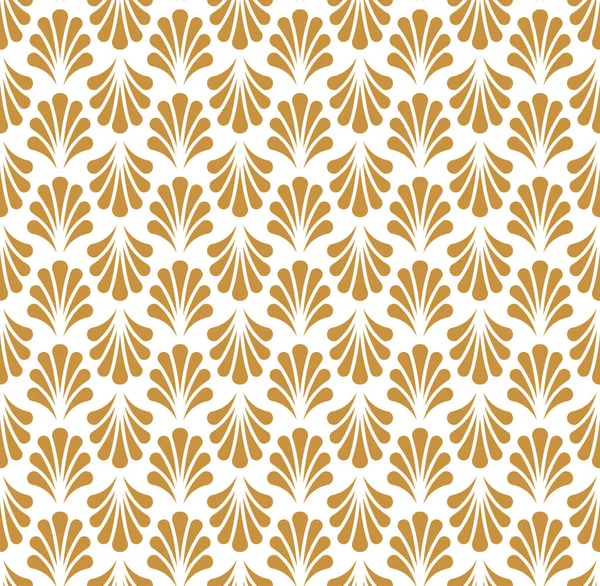 Soyut kahverengi dekoratif karo. Geometrik Ginkgo Seamless modeli. 