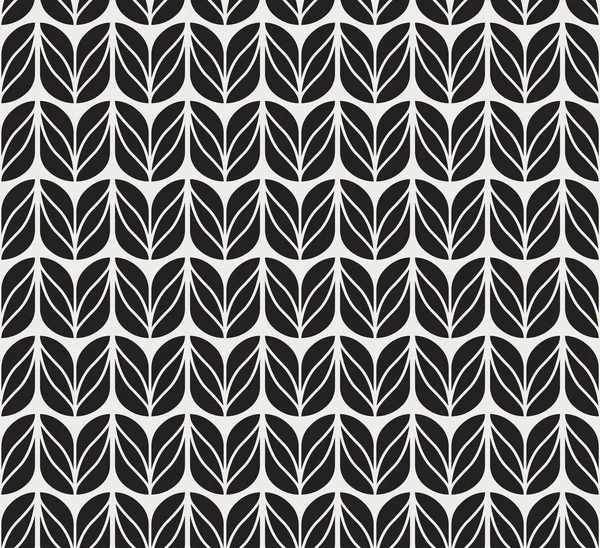 Geometrik siyah vektör Seamless modeli. Soyut sanat Deco arka plan. Klasik şık doku.