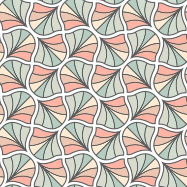 Japon renkli süs vektör arka plan. Art Deco Seamless modeli. Geometrik dekoratif doku.