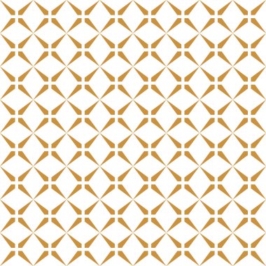 Soyut kahverengi dekoratif karo. Geometrik Ginkgo Seamless modeli. 