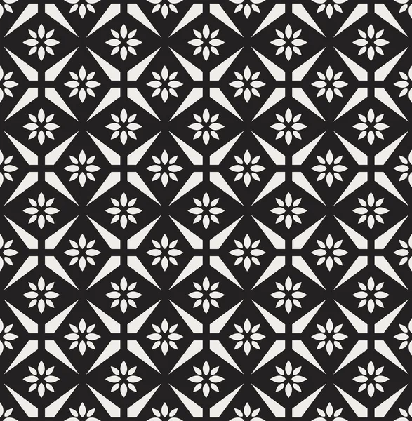 Patrón Geométrico Sin Costura Vector Negro Resumen Art Deco Fondo — Vector de stock