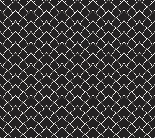 Modèle Sans Couture Vectoriel Noir Géométrique Résumé Arrière Plan Art — Image vectorielle