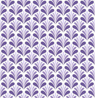 Japon süs mor vektör arka plan. Art Deco Seamless modeli. Geometrik dekoratif doku.