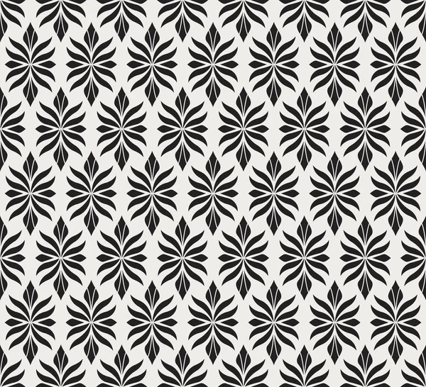 Patrón Geométrico Sin Costura Vector Floral Textura Vectorial Abstracta Art — Vector de stock