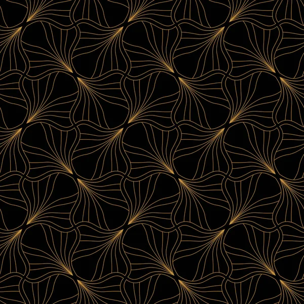 Геометрический Модный Векторный Рисунок Листьев Абстрактная Векторная Текстура Симметрии Фон — стоковый вектор