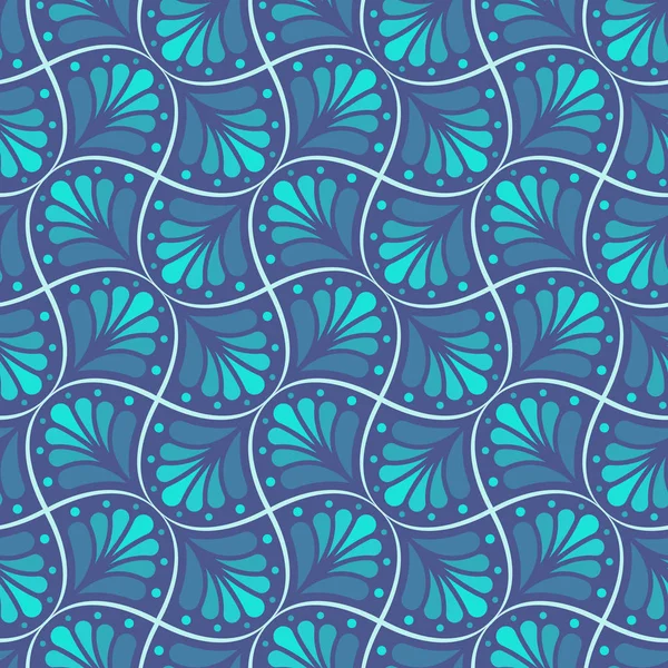 Текстурований Барвистий Квітковий Безшовний Візерунок — стоковий вектор