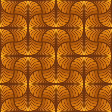 Vektör çiçek damask dikişsiz desen. Zarif soyut art nouveau arka plan. Klasik çiçek motifi doku