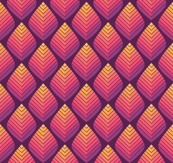 Векторный Цветочный Дамасский Бесшовный Рисунок Элегантный Абстрактный Фон Стиле Модерн — стоковый вектор