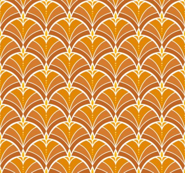 Vektör çiçek damask dikişsiz desen. Zarif soyut art nouveau arka plan. Klasik çiçek motifi doku