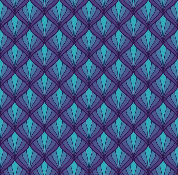 Vector Abstracto Patrón Arabesco Sin Costuras Fondo Clásico Geométrico Textura — Vector de stock