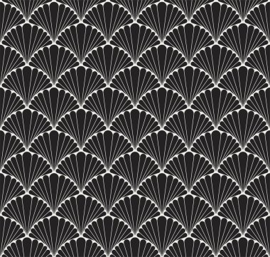 Vektör soyut arabesk kusursuz desen. Geometrik klasik arkaplan. Klasik sanat deco dokusu