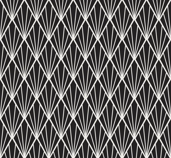 Motif Art Déco Classique Sans Couture Texture Géométrique Élégante Texture — Image vectorielle