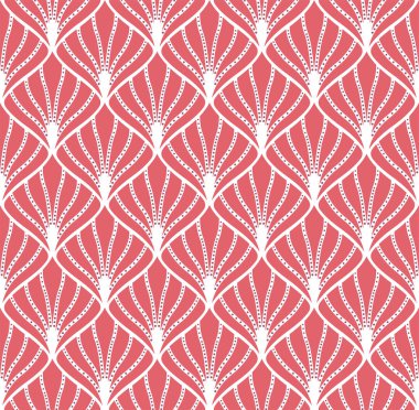 Vektör çiçek damask dikişsiz desen. Zarif soyut art nouveau arka plan. Klasik çiçek motifi doku