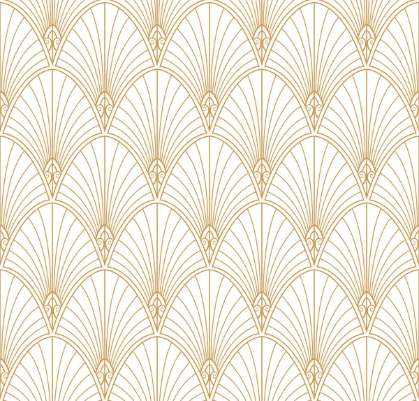 Klasik Art Deco Kusursuz Şablon. Geometrik stil dokusu. Soyut Retro Vektör Dokusu. 