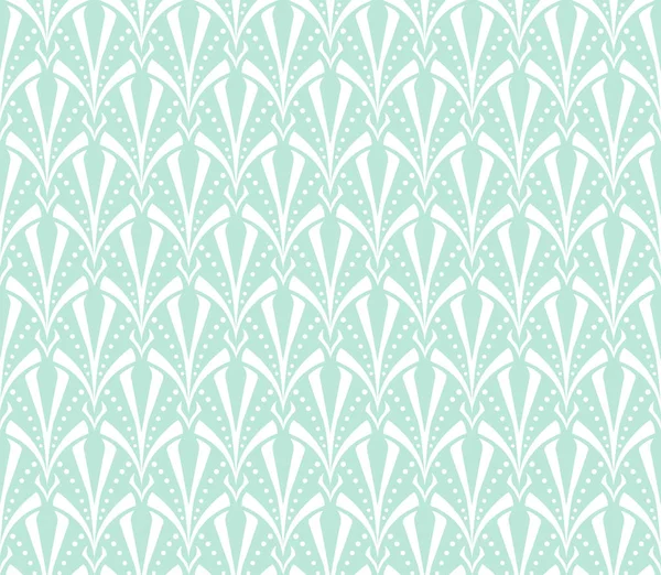 Elegante Damasco Floral Vector Seamless Pattern Ilustración Decorativa Flores Resumen — Archivo Imágenes Vectoriales