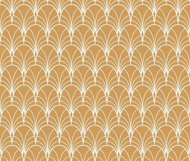 Sorunsuz Soyut Desen. Vektör Geometrik arka plan. Art Deco İllüstrasyon