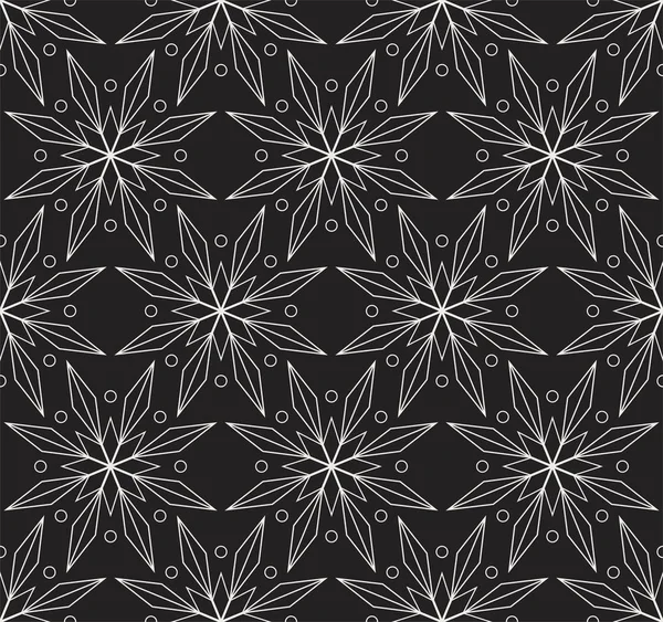 Modèle Abstrait Sans Couture Fond Géométrique Vectoriel Illustration Art Déco — Image vectorielle