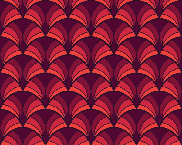 Patrón Abstracto Sin Costuras Vector Fondo Geométrico Ilustración Art Deco — Archivo Imágenes Vectoriales