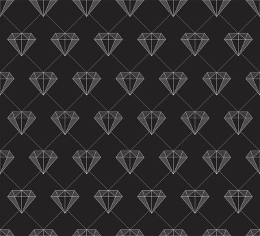 Sorunsuz Soyut Desen. Vektör Geometrik arka plan. Art Deco İllüstrasyon