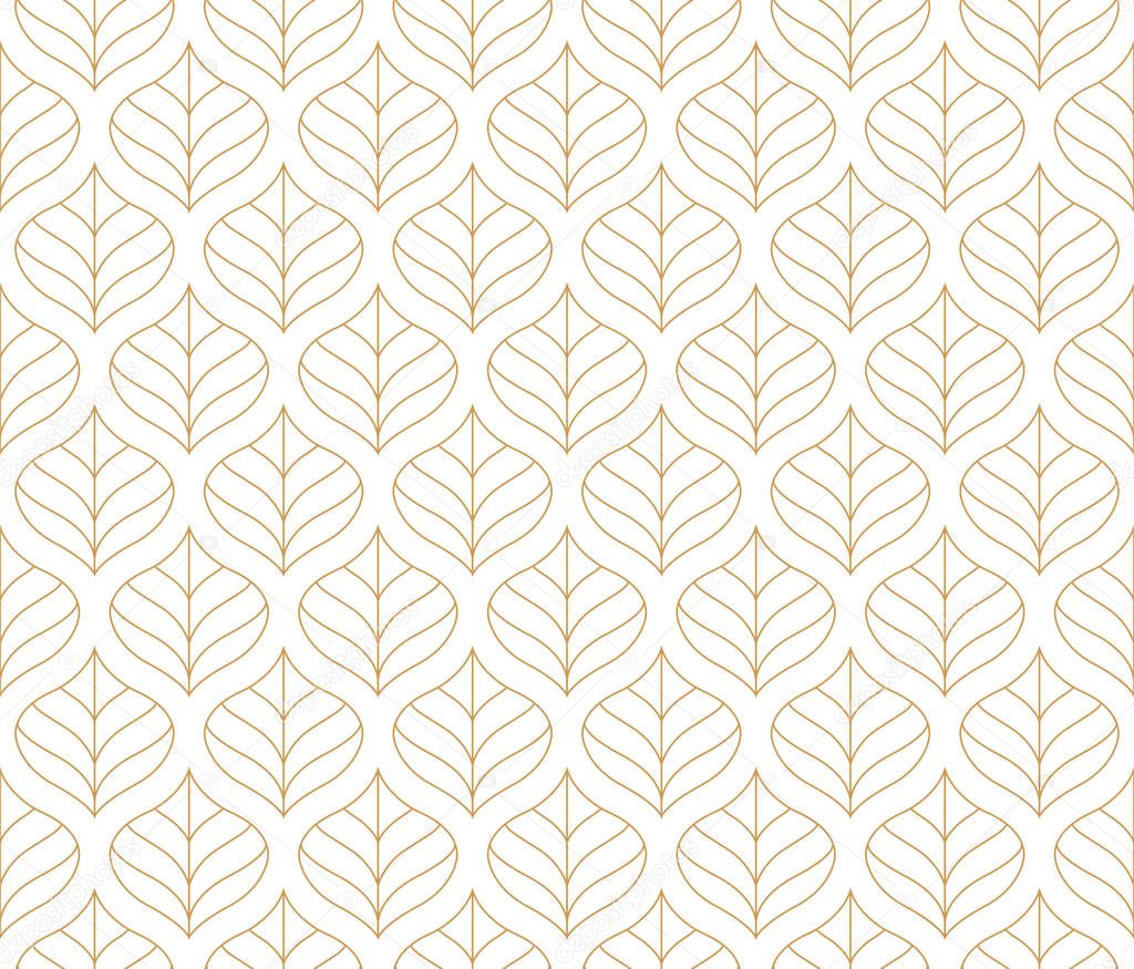 Seamless Abstract Pattern. Vector Geometric background. Art Deco Illustration