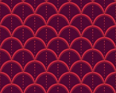 Sorunsuz Soyut Desen. Vektör Geometrik arka plan. Art Deco İllüstrasyon