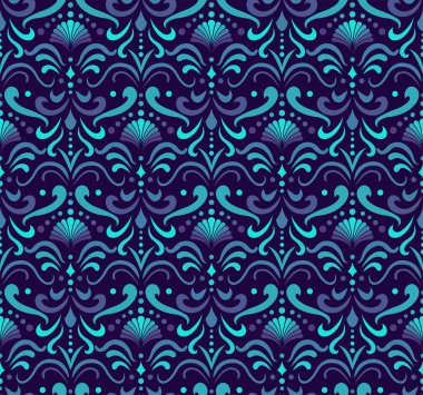 Sorunsuz Soyut Desen. Vektör Geometrik arka plan. Art Deco İllüstrasyon