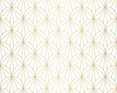 Sorunsuz Soyut Desen. Vektör Geometrik arka plan. Art Deco İllüstrasyon