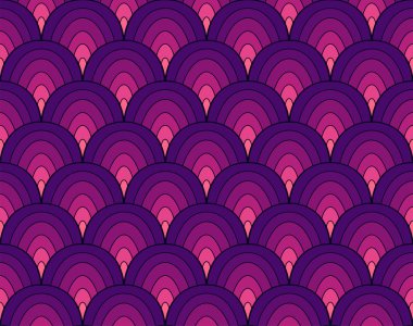 Sorunsuz Soyut Desen. Vektör Geometrik arka plan. Art Deco İllüstrasyon