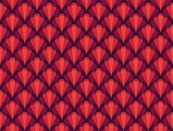 Nahtlose Abstrakte Muster Vektorgeometrischer Hintergrund Art Déco Illustration — Stockvektor