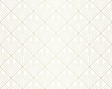 Sorunsuz Soyut Desen. Vektör Geometrik arka plan. Art Deco İllüstrasyon