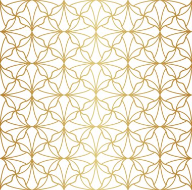 Sorunsuz Soyut Desen. Vektör Geometrik arka plan. Art Deco İllüstrasyon