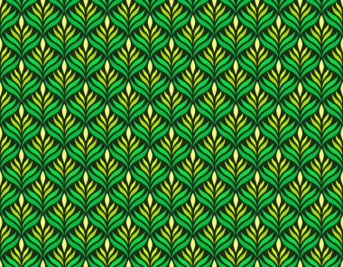 Sorunsuz Soyut Desen. Vektör Geometrik arka plan. Art Deco İllüstrasyon