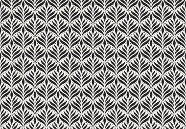 Sorunsuz Soyut Desen. Vektör Geometrik arka plan. Art Deco İllüstrasyon