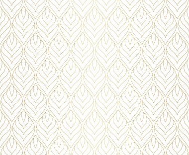 Sorunsuz Soyut Desen. Vektör Geometrik arka plan. Art Deco İllüstrasyon