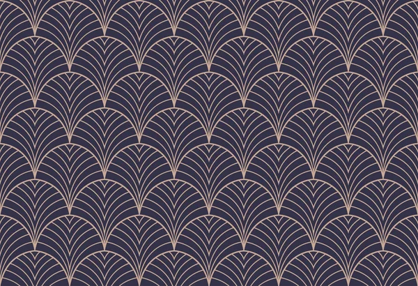 Sorunsuz Soyut Desen. Vektör Geometrik arka plan. Art Deco İllüstrasyon