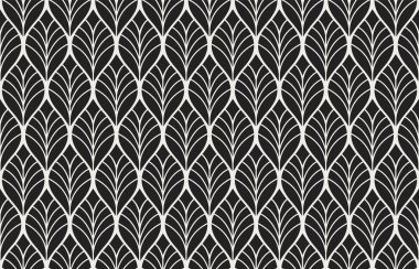 Sorunsuz Soyut Desen. Vektör Geometrik arka plan. Art Deco İllüstrasyon