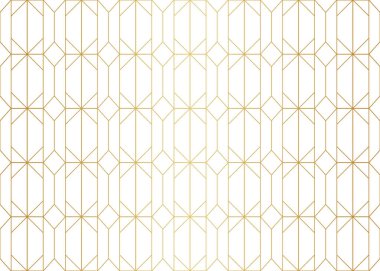 Sorunsuz Soyut Desen. Vektör Geometrik arka plan. Art Deco İllüstrasyon