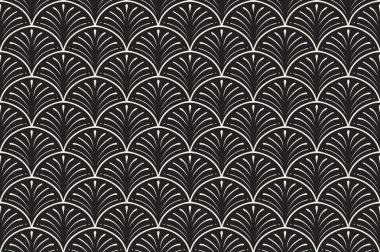 Sorunsuz Soyut Desen. Vektör Geometrik arka plan. Art Deco İllüstrasyon