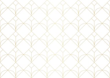 Sorunsuz Soyut Desen. Vektör Geometrik arka plan. Art Deco İllüstrasyon
