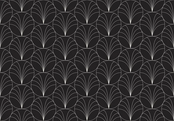シームレスな抽象パターン ベクトル幾何学的背景 アールデコイラスト — ストックベクタ