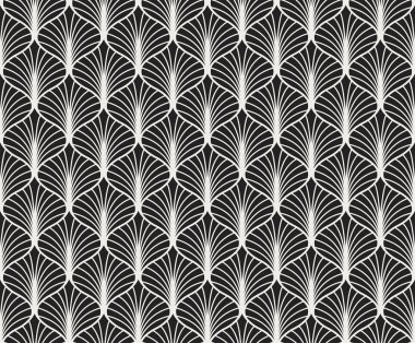 Sorunsuz Soyut Desen. Vektör Geometrik arka plan. Art Deco İllüstrasyon