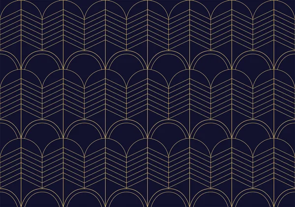 Sorunsuz Soyut Desen. Vektör Geometrik arka plan. Art Deco İllüstrasyon