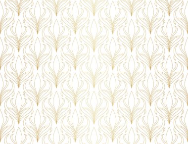 Sorunsuz Soyut Desen. Vektör Geometrik arka plan. Art Deco İllüstrasyon