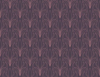 Sorunsuz Soyut Desen. Vektör Geometrik arka plan. Art Deco İllüstrasyon