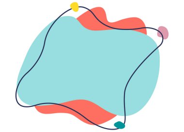 Beyaz arka planda izole edilmiş. Vektör illüstrasyonu