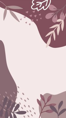 Çiçek dallı bir el