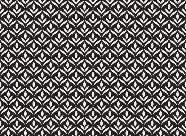 Абстрактная Геометрическая Патерна Квадратами Бесшовный Фон Черно Белая Текстура Графический — стоковый вектор