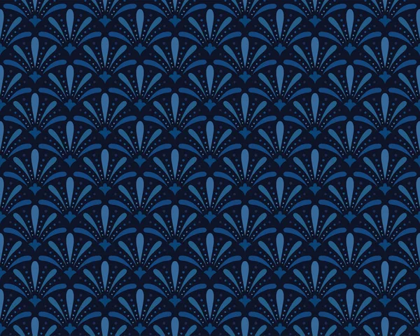 Nahtloses Art Déco Muster Abstrakter Vektorhintergrund Geometrisch Elegante Textur — Stockvektor