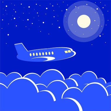 Plane night
