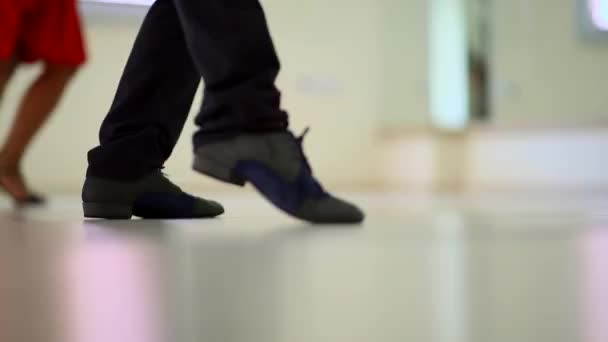 Tanec Forma Umění Skládá Cíleně Vybraných Sekvencí Lidského Pohybu — Stock video